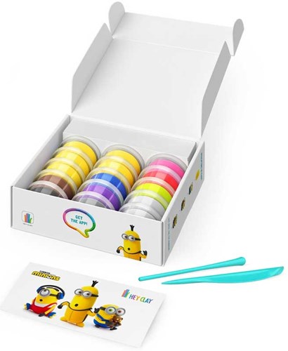 Tomy klei speelset Minions - kleurrijke boetseerklei voor kinderen-2