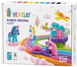 Tomy klei speelgoed set - HEY CLAY Unicorns - kleurrijke eenhoorns knutselen