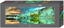 Heye Panorama Puzzel Blue Lake - 1000 stukjes