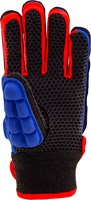 Grays gant de hockey International Pro bleu foncé rouge fluo taille Small gauche