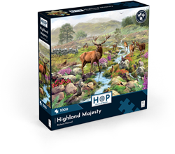 House of Puzzles puzzle Highland Majesty 1000 pièces nature écossaise