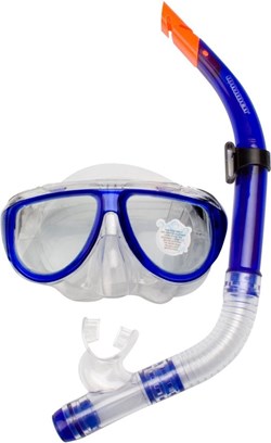 Lunettes de plongée et tubas