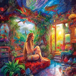 Yazz puzzle Home in Heaven - puzzle 1023 pièces multicolore