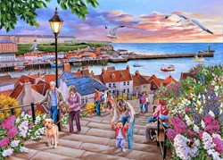 House of Puzzles puzzle 1000 pièces Whitby 199 Steps casse-tête