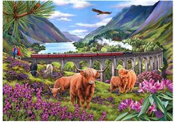 House of Puzzles puzzle Glenfinnan Ladies 500 pièces XL