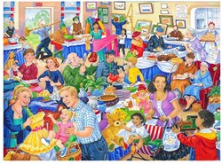 House of Puzzles puzzle Jumble Sale 500 pièces XL nostalgie