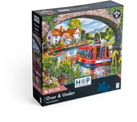 House of Puzzles legpuzzel Over & Under - 500 XL stukjes dieren-2