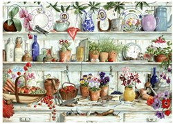 House of Puzzles puzzle 500 pièces XL - puzzle Posies & Produce
