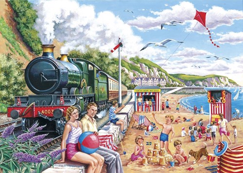 House of Puzzles puzzle XXL Seaside Special 250 pièces paysage