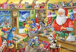 House of Puzzles - OG >No.5 - Santa's Workshop 500 PC - Original Packaging