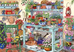 House of Puzzles Going Potty 1000 Piece Puzzle