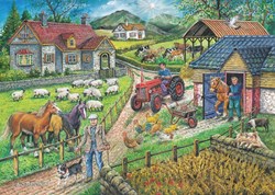 House of Puzzles puzzle Barley Mow Farm 250 pièces XL jouet