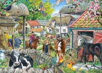 House of Puzzles puzzle Horseshoe Farm 250 pièces XL ferme