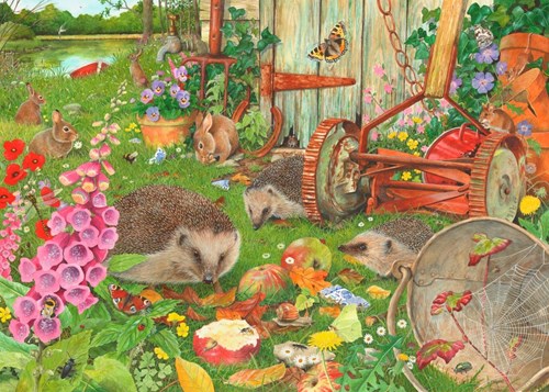House of Puzzles puzzle 1000 pièces Bottom of the Garden animaux