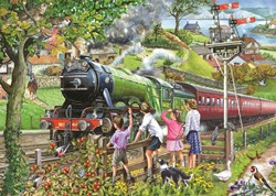 House of Puzzles Full Steam Ahead 1000 Piece Puzzle