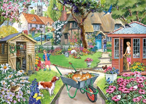 House of Puzzles puzzle Bloomin Lovely 500 XL pièces fleurs