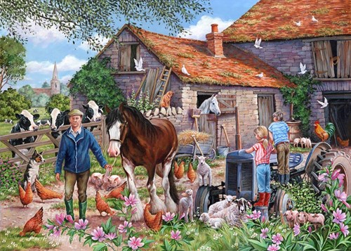 House of Puzzles legpuzzel MacDonalds Farm 500 XL stukjes boerderij