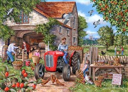 House of Puzzles Cider & Rosie GROTE 500 Stukjes Legpuzzel