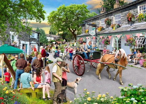 House of Puzzles Pony Parade BIG 500 Puzzle