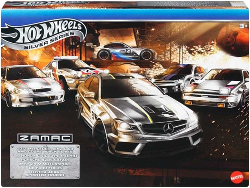 Hot Wheels speelgoedauto's Silver Series Zamac Multipack - limited edition