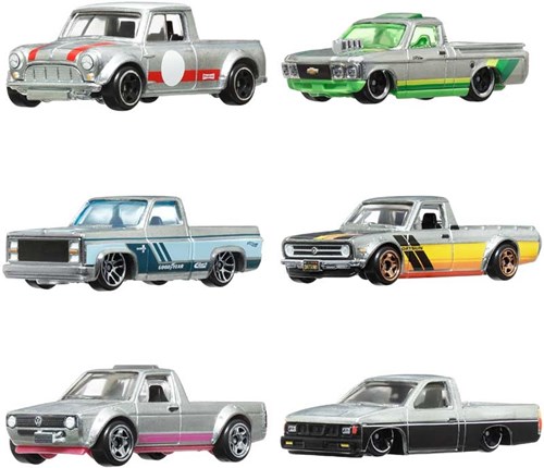Mattel Hot Wheels Zamac auto speelgoedset - 6 stuks - verzamelauto's-3