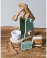 Dantoy mixeur en bois pour enfants - set 5 pièces en boîte - jouet cuisine-3
