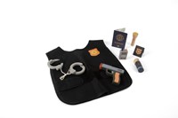 Dantoy set de police en bois 8 pièces pour enfants