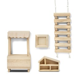 Lundby meubles de maison de poupée en bois DIY - jouet créatif