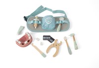 Dantoy set dentiste en bois jouet 19 pièces dans boîte éducatif