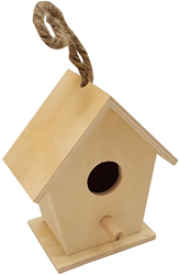 Playwood nichoir en bois à décorer - Kit créatif nichoir à oiseaux