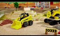 Hape véhicule de chantier camion benne Load 'n' Go jouet en bois jaune-3