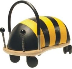 Wheelybug Loopauto Bij - Groot