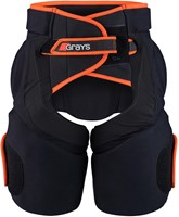 Grays hockey keepersshort Elite Padded zwart oranje maat M
