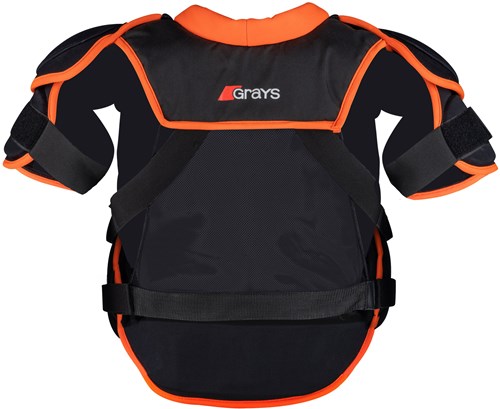 Grays hockey keeper kit Body Amour Large zwart oranje bescherming