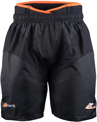 Grays hockey overshort Large zwart - beschermende keeperbroek