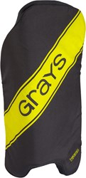 Grays hockey keeper kit Indoor Pad Covers zwart fluo geel maat M