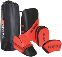 Grays hockey goalie set Senior G100 Goalie Set zwart rood - senior maat