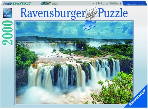 Ravensburger legpuzzel Watervallen van Iguazu - 2000 stukjes - landschap puzzel-2