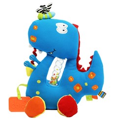 Dolce Toys speelgoed Classic activiteitenknuffel dinosaurus Diego - Medium