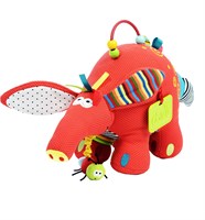 Dolce Toys Peluche d'activité classique Aardvark Antoine - 42 cm