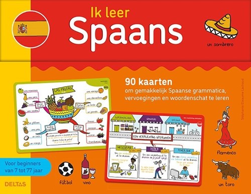 Deltas Ik leer Spaans 90 kaarten