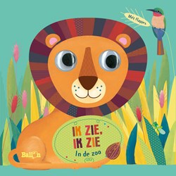 Ballon kinderboek dieren flapjesboek Ik zie ik zie In de dierentuin