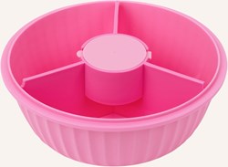 YUMBOX POKE BOWL 3 part divider Guava Pink Poke Bowl  3 part divider