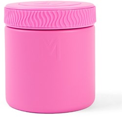 Montii thermos voedselpot 400ml roze - geïsoleerde lunchbeker voor kinderen