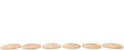 Grapat disques en bois naturel - jouet éducatif 6 pièces