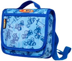 Micro rugzak Mini Micro blauw print - kinderrugzak voor step