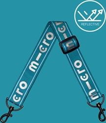 Micro draagriem step reflecterend Aqua - Accessoire voor veiligheid