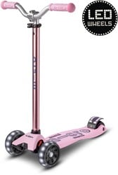 Micro Maxi Micro step Pro LED Pink - Kinderstep met LED wielen