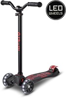 Micro Maxi Micro scooter Pro LED Black/Red