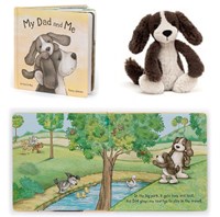 Jellycat hondenboek Hundchen Schnuck Und Sein Papa kartonboek cadeau-2